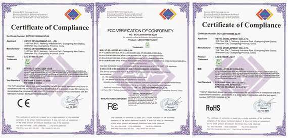 LED高杆灯CE FCC ROSH 认证 LED高杆灯CE FCC ROSH 认证