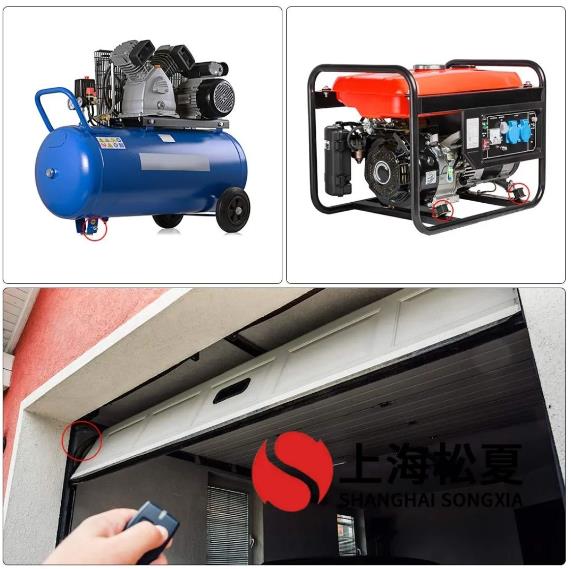 松夏圆柱形减震器的几种型号